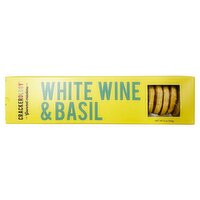 Crackerology White Wine & Basil Gourmet Crackers, 5 oz