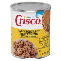 Crisco Butter Flavor All-Vegetable Shortening, 48 oz, 48 Ounce