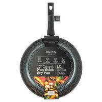 Bklyn Steel Co 12" Ceramic Non-Stick Fry Pan