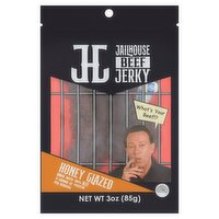 JailHouse Beef Jerky Honey Glazed Beff, 3 oz