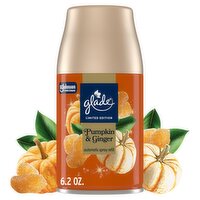Glade Pumpkin & Ginger Automatic Spray Refill Limited Edition, 6.2 oz