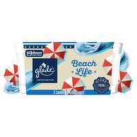 Glade Beach Life Candles Limited Edition, 4.08 oz, 2 count