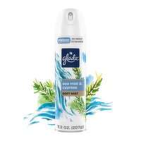Glade® Soft Mist Air Freshener Room Spray, Sea Mist & Cypress, 7.3oz.