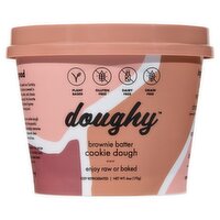 Doughy Brownie Batter Cookie Dough, 6 oz