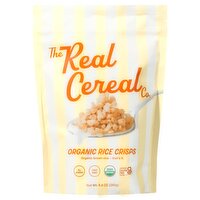 The Real Cereal Co. Organic Rice Crisps, 8.4 oz