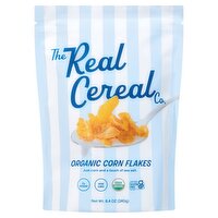 The Real Cereal Co. Organic Corn Flakes, 8.4 oz
