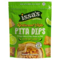 Issa's Hint of Lime Restaurant Style Pita Chips Dips, 10 oz