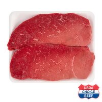 USDA Choice Beef Top Round London Broil, Boneless, Twin Pack, Average Weight 3 lb Pack
