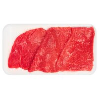 USDA Choice Beef Round Cutlets, Boneless, Average Weight 1 lb Pack