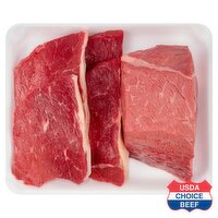 USDA Choice Beef Bottom Roast/Swiss Steak Combo, Boneless, Average Weight 6 lb Pack