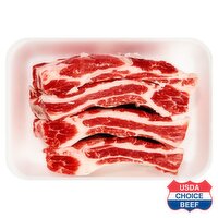 USDA Choice Beef Rib Back Bones, Average Weight 1 lb Pack