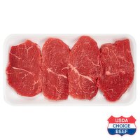 USDA Choice Beef Chuck Mock Tender Steaks, Boneless, Average Weight 1.25 lb Pack
