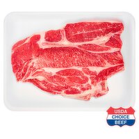 USDA Choice Beef Center Cut Chuck Steak, Bone In, Average Weight 2.5 lb Pack