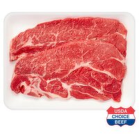 USDA Choice Beef, Semi-Boneless, Chuck Steak, Family Pack