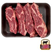 Certified Angus Beef Back Ribs, Bone In, Sliced, Average Weight 1 lb Pack