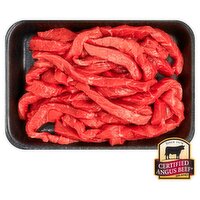 Certified Angus Beef Stir Fry, Average Weight 1 lb Pack