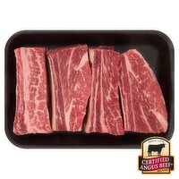 Certified Angus Beef Chuck Short Ribs, Bone In, Average Weight 1.25lb Pack