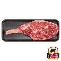 Certified Angus Beef Prime Beef Tomahawk Steak, Bone In, Average Weight 2.5 lb Pack