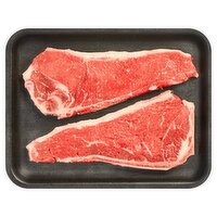 Certified Angus Beef, Bone-In, New York Strip Steak, Thin Cut,