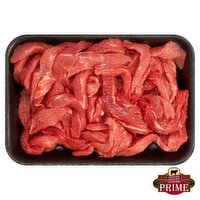 Certified Angus Prime Beef Round Stir Fry, Boneless, Average Weight 1 lb Pack