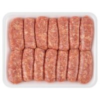 Freshly Made Sweet Sausage, Giant Size, Average Weight 3.5 lb Pack, 3 Pound