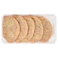 Fresh Center Cut Pork Loin Chops, Thin Sliced, Breaded, Boneless, Average Weight 1.25 lb Pack