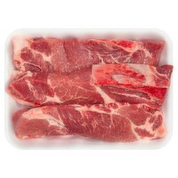 Fresh Southern Style Pork Butt, Bone In, Sliced, Average Weight 1.5 lb Pack