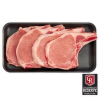 Chairman's Reserve Prime Center Cut Pork Loin Chops, Bone In, Thin Sliced, Average Weight 1.5 lb Pac