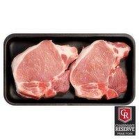 Chairman's Reserve Prime Center Cut Pork Loin Chops, Bone In, Thick Cut, Average Weight 1.5 lb Pack