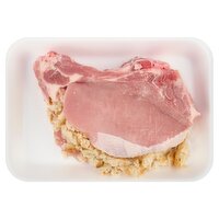 Fresh Center Cut Pork Loin Chops, Stuffed, Average Weight 1.25 lb Pack