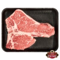 Certified Angus Prime Beef Loin Porterhouse Steak, Bone In, Average Weight 1.25 lb Pack