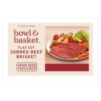 Bowl & Basket Flat Cut Corned Beef Brisket