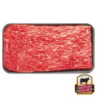 Certified Angus Beef Chuck Top Blade Flat Iron London Broil Steak, Boneless, Avg Weight 1 lb Pack