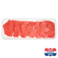 USDA Choice Beef Eye Round Steaks, Boneless, Average Weight 1.25 lb Pack