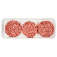 Freshly Ground Beef Patties, 80% Lean / 20% Fat, Average Weight 2 lb Pack