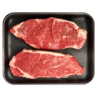 Nature's Reserve Grass Fed, Boneless Beef, New York Strip Steak, Thin Sliced