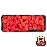 Certified Angus Beef Round Stew, Boneless, Average Weight 1.5 lb Pack