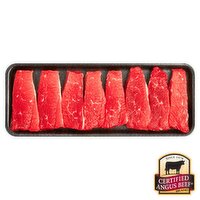 Certified Angus Beef Chuck Pepper Steaks, Boneless, Average Weight 1.25 lb Pack