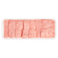 Fresh Pork Loin for Scalloppini, Boneless, Average Weight 1.5 lb Pack