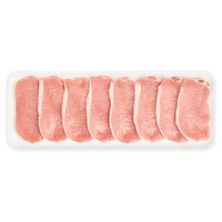 Fresh Boneless Pork Loin Chops, Center Cut, Thin Sliced