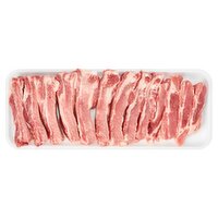 Fresh Pork Spare Rib, Bone In, Sliced, Average Weight 2 lb Pack