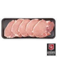 Chairman's Reserve Prime Center Cut Pork Loin Chops, Bone In, Thin Sliced, Avg. Weight 1.5 lb Pack