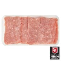 Chaiman's Reserve Prime Pork Loin Chops, Boneless, Thin Sliced, Average Weight 1.25 lb