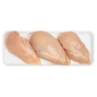 Fresh Grade A Chicken Breast, Boneless, Hand Trimmed, Average Weight 1.25 lb Pack