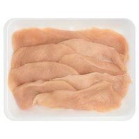 Fresh Grade A Chicken Breast, Boneless, Skinless, Thin Sliced, Family Pack, Average Weight 3 lb Pack