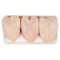 Fresh Whole Chicken Breast, Value Pack, Average Weight 3 lb Pack