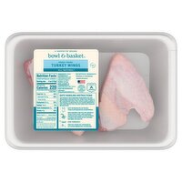 Bowl & Basket Fresh Young Turkey Wings, 1 Pound