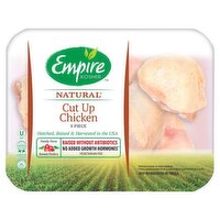 Empire Kosher Cut Up Chicken, 8 count