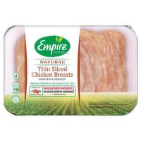 Empire Kosher Boneless & Skinless Thin Sliced Chicken Breasts