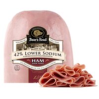 Boar's Head Branded Deluxe Water Added 42% Lower Sodium Ham